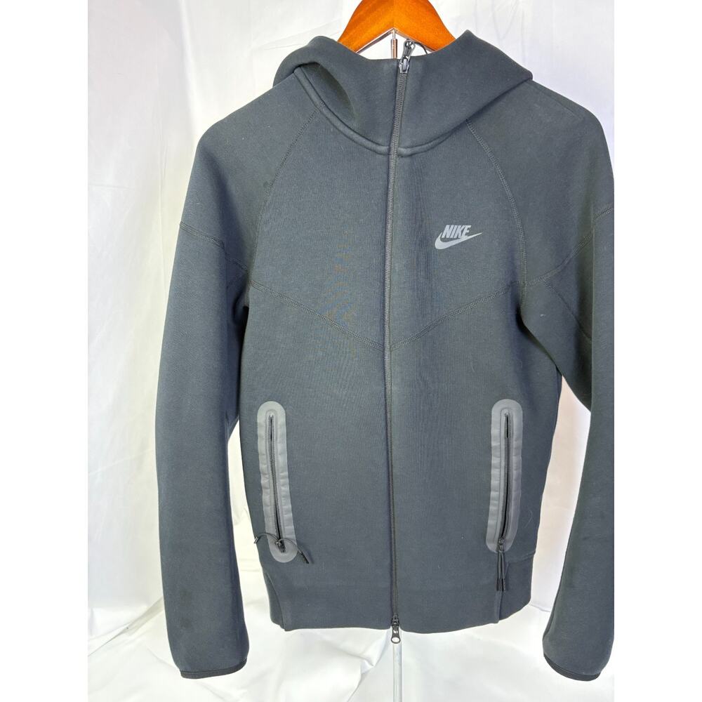 Nike Tech Fleece Windrunner full zip hoodie Black - Picture 11 of 11